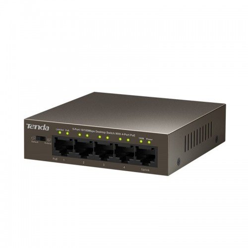 Tenda TEF1105P 5-Port with 4-Port PoE Switch Price in Bangladesh