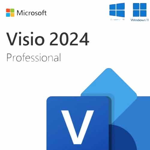 Microsoft Visio Professional 2024 Sync Official License KEY Price in Bangladesh
