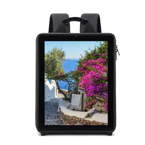Nerox NB18A 18.5 inch Human Android Walking Backpack Advertising Machine LCD Display in Bangladesh