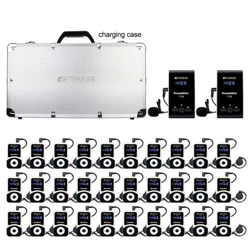 Retekess T130 99 Channel Wireless Tour Guide System Price in Bangladesh