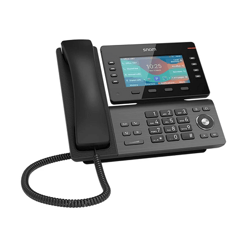 SNOM D862 8-SIP PoE Desk Black IP Phone Set in Bangladesh