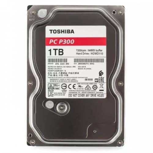 Toshiba P300 1TB 7200RPM 3.5" SATA Desktop PC Internal Hard Drive Price in Bangladesh