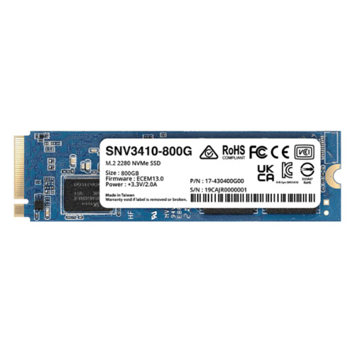 Synology SNV3410 NAS 800GB M.2 NVMe SSD Price in Dhaka, Bangladesh