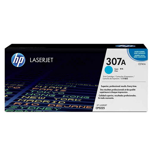 HP 307A (CE741A) Cyan Original Toner Cartridge, CE741A Price in Dhaka, Bangladesh