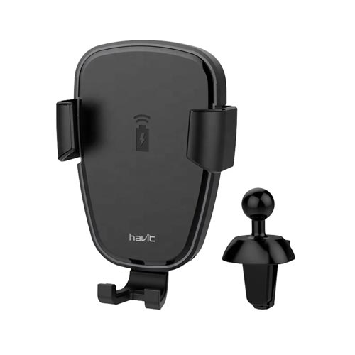 HAVIT H341 Qi Fast Wireless Black Charging Car Mount Price in Bangladesh