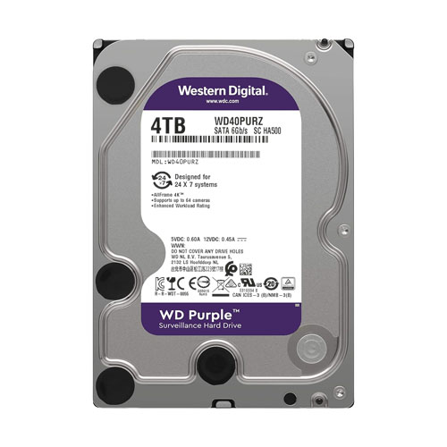 Western Digital WD40PURZ 4TB Purple Surveillance HDD Price in Bangladesh