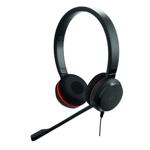 Jabra Evolve 30 MS DUO Dual Ear USB & 3.5mm Noise Cancelling Head Phone Price in Bangladesh