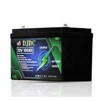 DJDC 12V100AH IPS LiFePO4 Battery