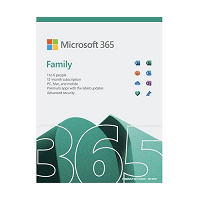 Microsoft 365 Family English APAC EM 6 User 1 Year Subscription