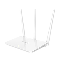 Tenda F3 Single-Band 300mbps Ethernet Router with 3-Antenna 1400 Sqft
