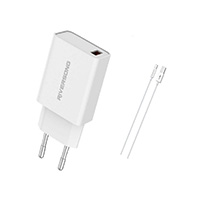 Riversong AD29-T SafeKub D8 18W Adapter with Type-C Cable