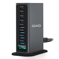 OAO GaN-520W 8 Port Desktop Fast Charging Station