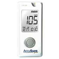 AccuSure Gold Blood Glucose Monitor