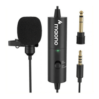 Maono AU-100R Rechargeable Omnidirectional Lapel Microphone