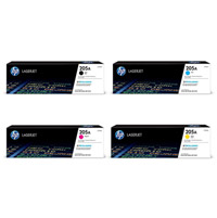 HP 205A CMYK Full Set Toner Cartridge (CF530A, CF531A, CF532A, CF533A)