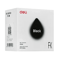 Deli 322FK 200 ml Black Ink Bottle for D311NW Printer