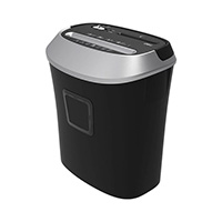 Deli E9948 10 Sheet/1CD Black Paper Shredder Machine