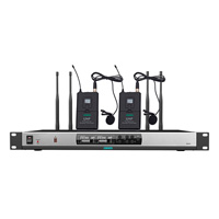 DSPPA D5824 (D5815+2 Desktop Mic) True Diversity Wireless Microphone Price in Bangladesh