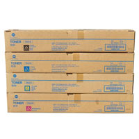 Konica Minolta TN-221 (CMYK) Full Set Toner Cartridge