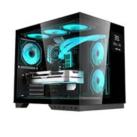 Value Top TEMPEST DF6 Mid Tower ATX (Tempered Glass) Black Gaming Desktop Casing
